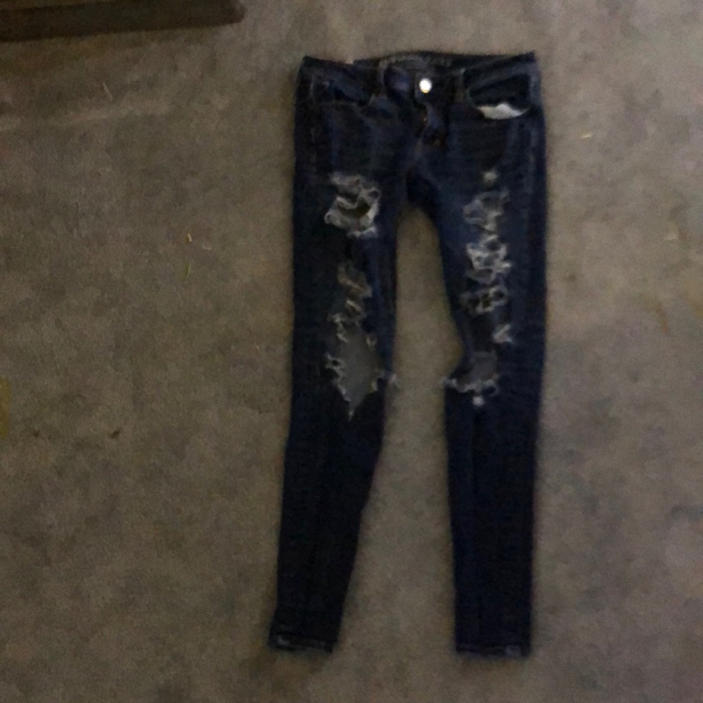 Super stretch American eagle jeans